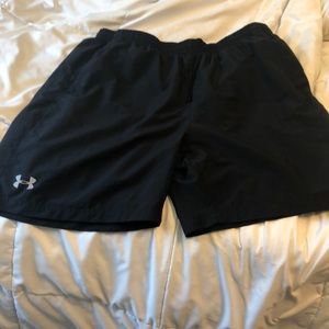 Running shorts under armour